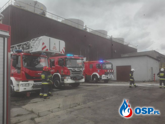 Ćwiczenia na terenie Koksowni "Radlin". OSP Ochotnicza Straż Pożarna