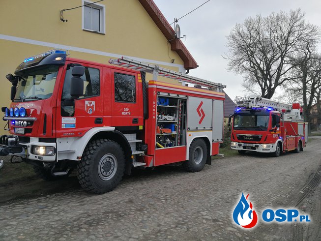 Pożar w Nowym Objezierzu OSP Ochotnicza Straż Pożarna
