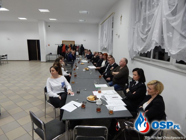 Walne zebranie sprawozdawczo-wyborcze OSP Ochotnicza Straż Pożarna