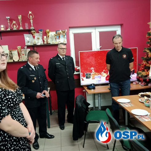 Spotkanie opłatkowe w OSP Wola Kopcowa OSP Ochotnicza Straż Pożarna