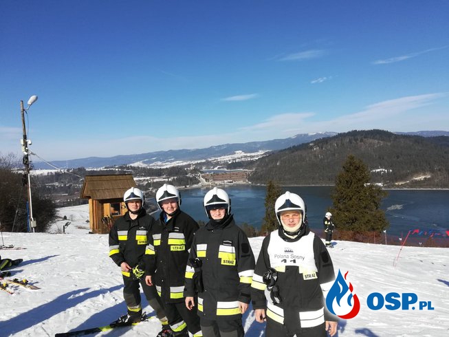 Narciarska rywalizacja strażaków OSP Ochotnicza Straż Pożarna