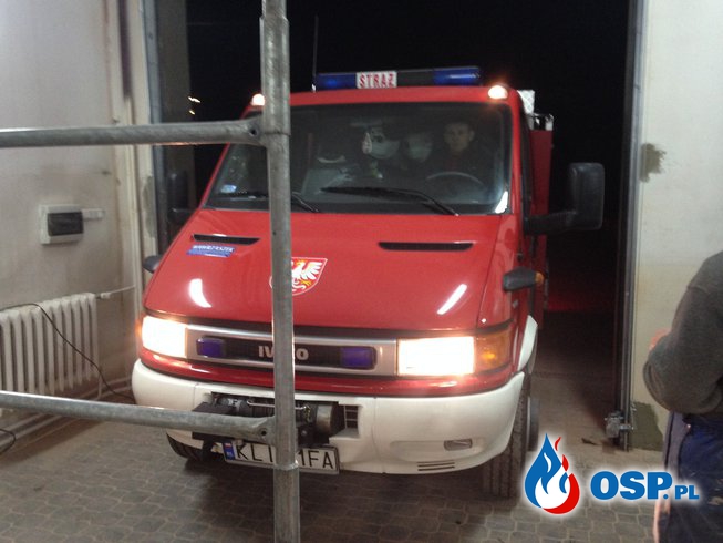 Wymiana bramy garażowej OSP Ochotnicza Straż Pożarna