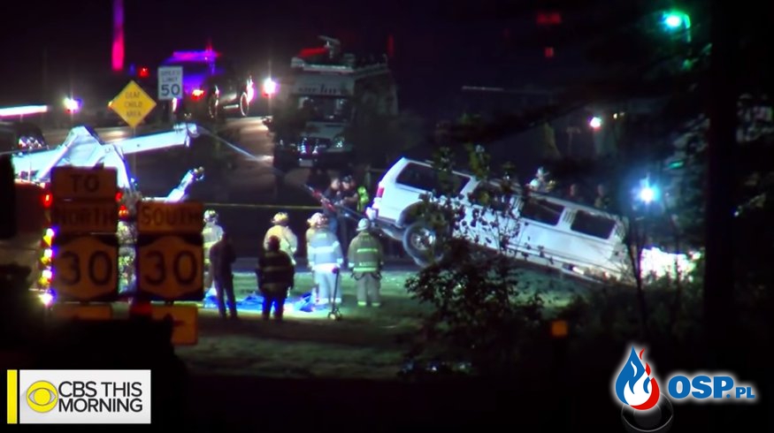  Masakra w USA. 20 osób zginęło w wypadku limuzyny OSP Ochotnicza Straż Pożarna