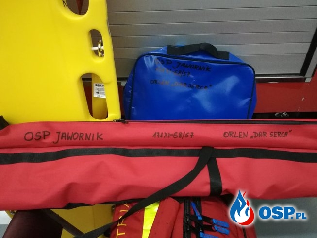 Zestaw R1 z grantów "Orlen - Dar Serca" OSP Ochotnicza Straż Pożarna