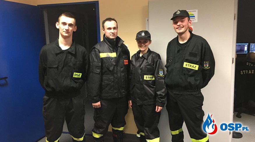 Kurs podstawowy - ćwiczenia w komorze dymowej OSP Ochotnicza Straż Pożarna