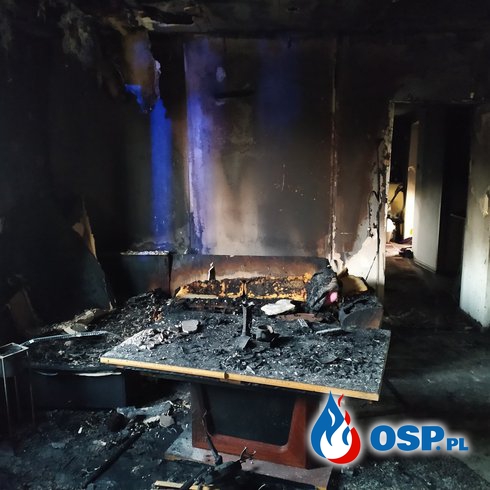 Dwie kobiety nie żyją. Tragiczny finał nocnego pożaru w Wyszkowie. OSP Ochotnicza Straż Pożarna