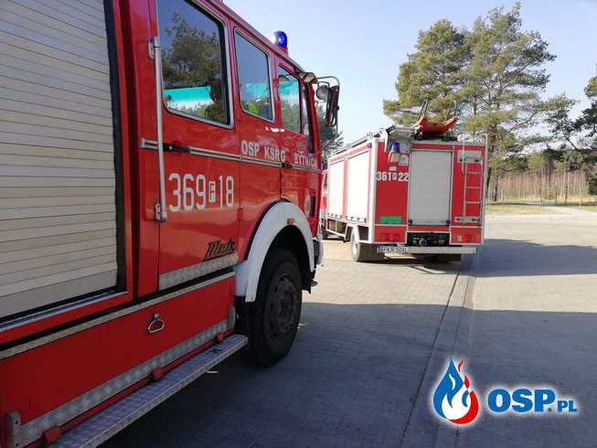 Akcja medyczna Bytnica 23.02.2018 OSP Ochotnicza Straż Pożarna