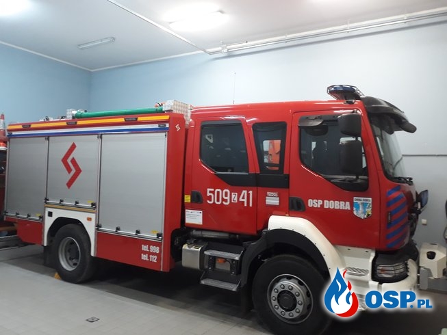 Nowy wóz ratowniczo-gaśniczy w OSP Dobra OSP Ochotnicza Straż Pożarna