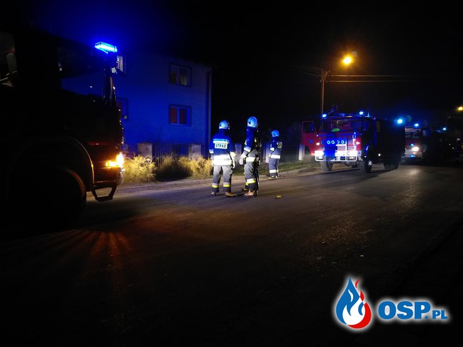 Pożar poddasza - Podbielsko OSP Ochotnicza Straż Pożarna