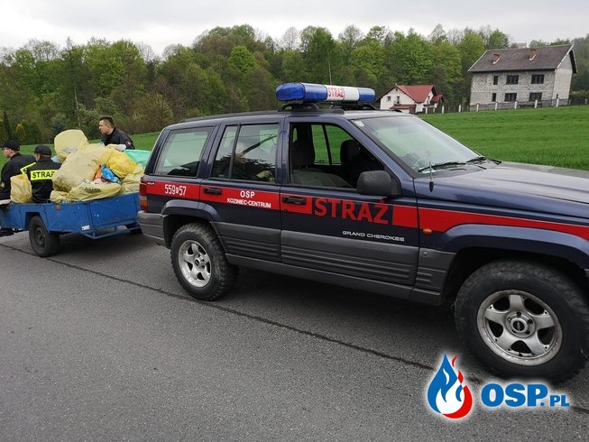 Sprzątamy naszą gminę OSP Ochotnicza Straż Pożarna