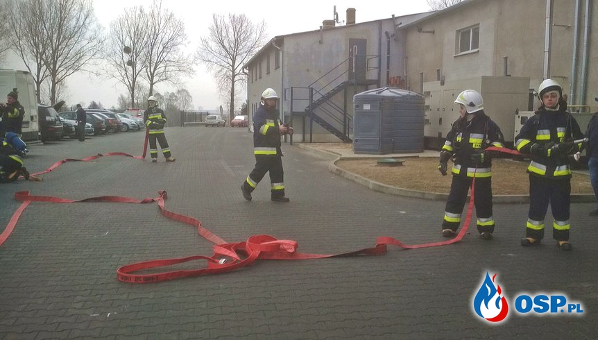 Ćwiczenia na obiekcie SNEBO w Orchowie OSP Ochotnicza Straż Pożarna