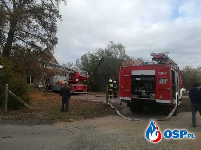 Pomoc w odbudowie domu na święta OSP Ochotnicza Straż Pożarna