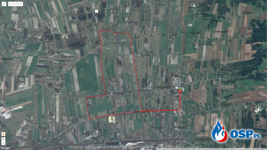 Bieg 5 mil po Gminie Zduńska Wola OSP Ochotnicza Straż Pożarna