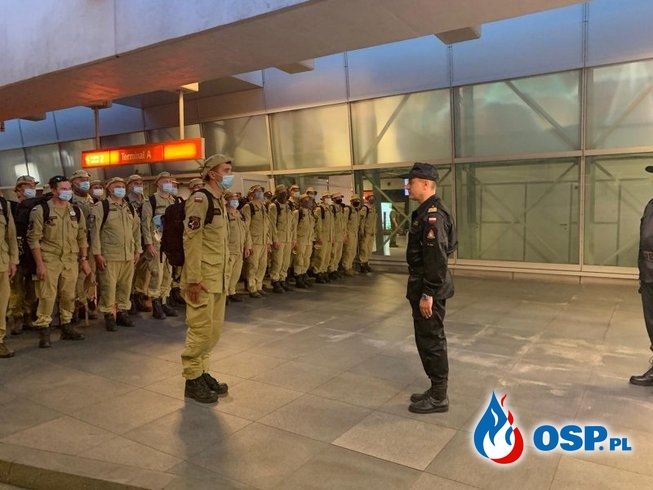 Polscy ratownicy już w kraju. Podsumowano misję w Libanie. OSP Ochotnicza Straż Pożarna
