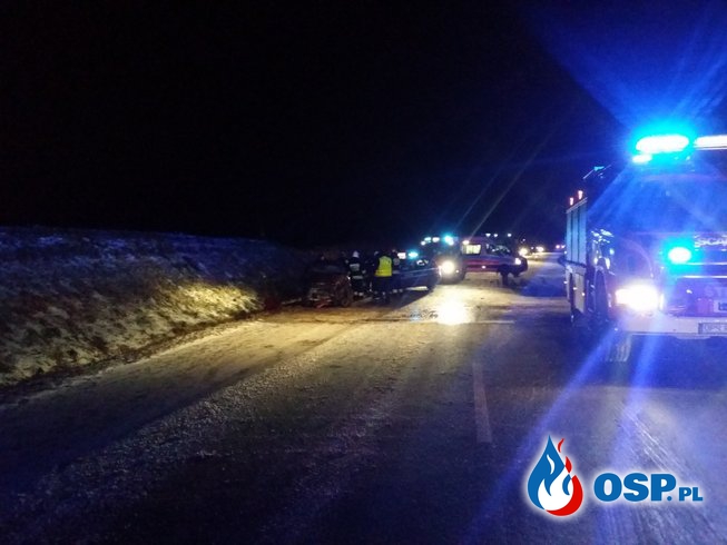 Wypadek na obwodnicy Białej OSP Ochotnicza Straż Pożarna
