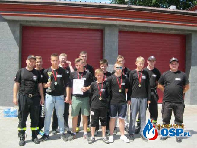 Raczyce najlepsze w powiatowych zawodach strażackich! OSP Ochotnicza Straż Pożarna