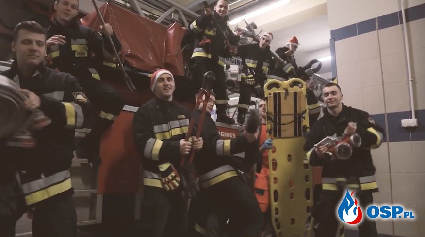 Już jest! Świąteczny film strażaków-kadetów Szkoły Aspirantów PSP w Krakowie! OSP Ochotnicza Straż Pożarna