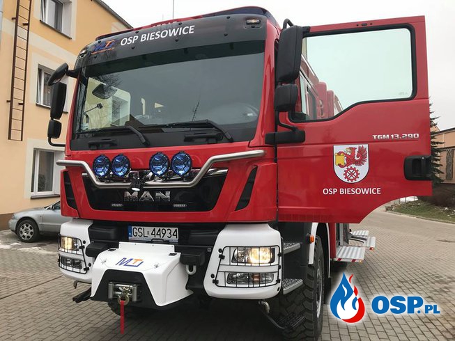 Nowy wóz OSP Ochotnicza Straż Pożarna