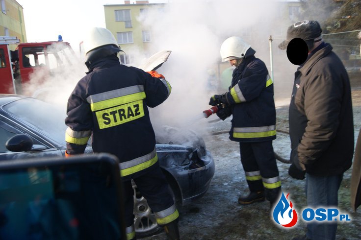 Pożar samochodu w Turze,Pożar garaży, Pożar traw- pracowity początek roku OSP Ochotnicza Straż Pożarna