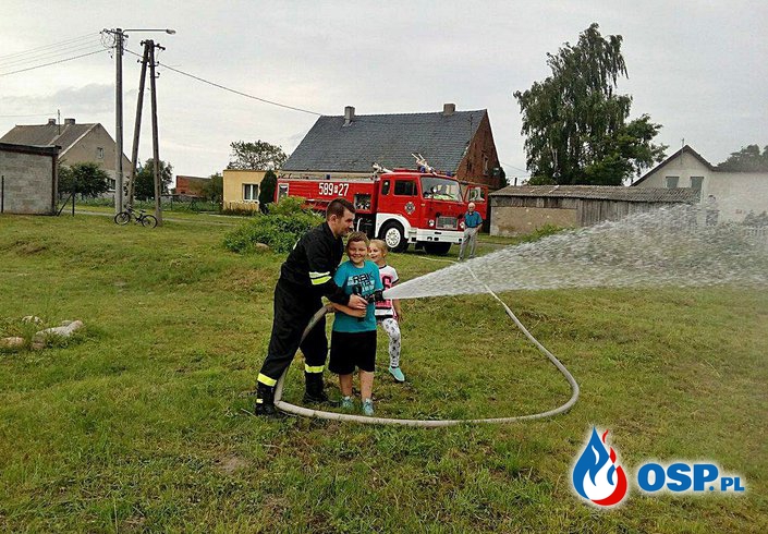 Dzień dziecka - Wólka Orchowska 2017 OSP Ochotnicza Straż Pożarna