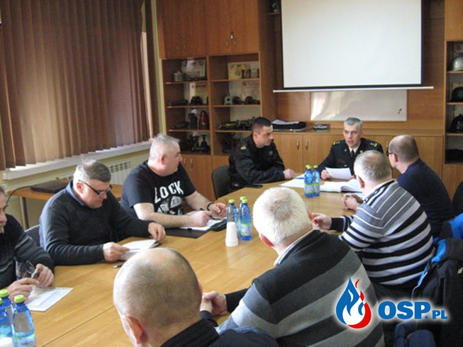 Zebranie zarządu powiatowego ZOSP w KP PSP w Skarżysku-Kamiennej OSP Ochotnicza Straż Pożarna