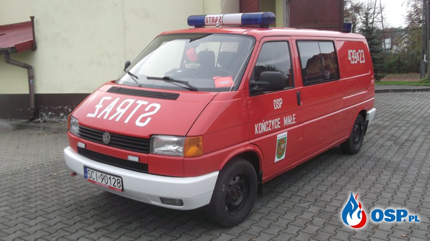 Nowy samochód na podziele bojowym OSP Ochotnicza Straż Pożarna