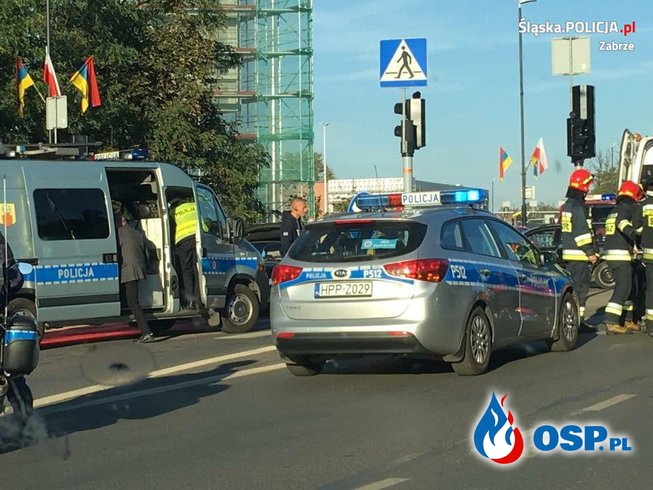 Pijany kierowca uciekając przed policją spowodował karambol OSP Ochotnicza Straż Pożarna