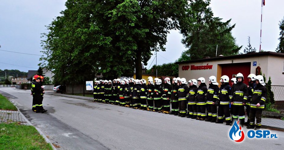 Ćwiczenia pt. ,,Bezpieczna praca strażaka podczas zdarzeń w strefie niebezpiecznej”. OSP Ochotnicza Straż Pożarna