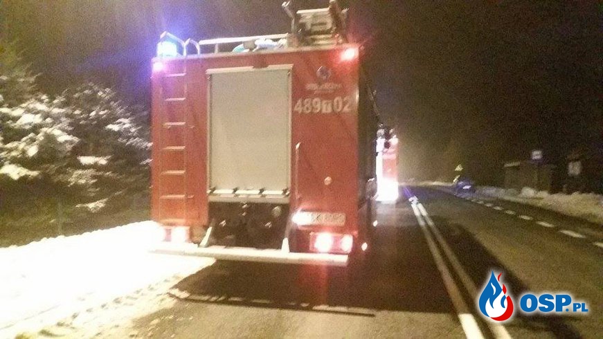 Pożar Sadz w miejscowości Pięty. OSP Ochotnicza Straż Pożarna