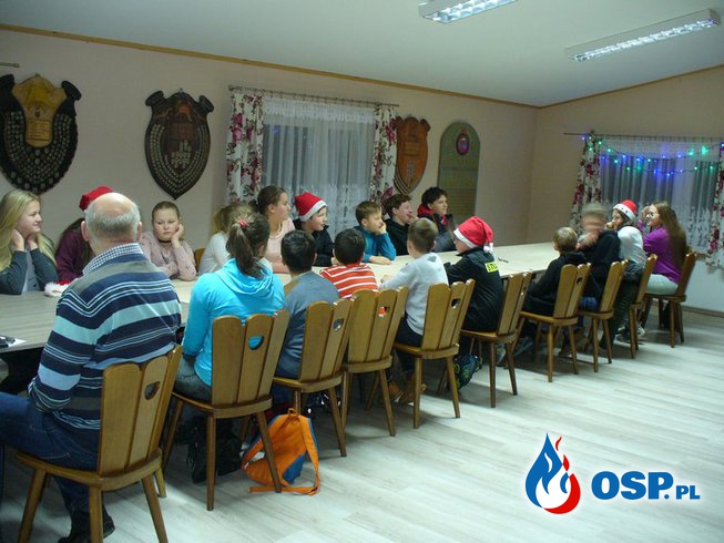 Spotkanie mikołajkowe. OSP Ochotnicza Straż Pożarna