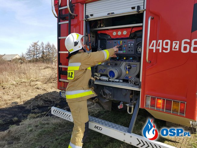 Bezmyślność ludzi = pracowity dzień Strażaków OSP Ochotnicza Straż Pożarna