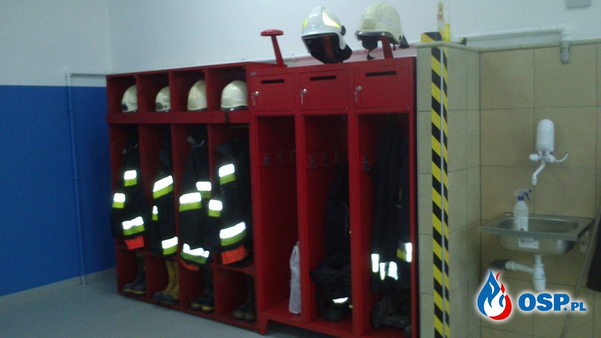 Zakończenie remontu garaży OSP Ochotnicza Straż Pożarna
