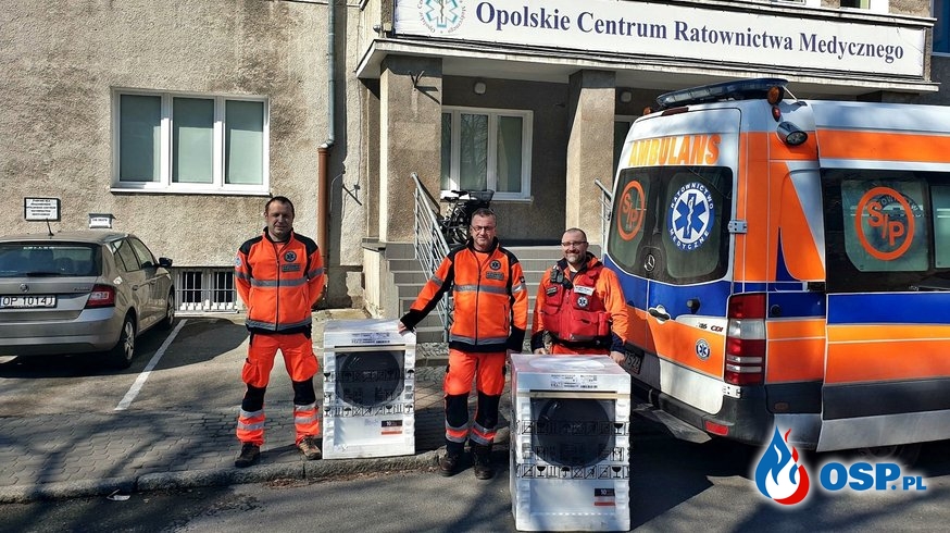 Trwa strażacka zbiórka dla ratowników medycznych. Udało się już pozyskać pralki i suszarki. OSP Ochotnicza Straż Pożarna