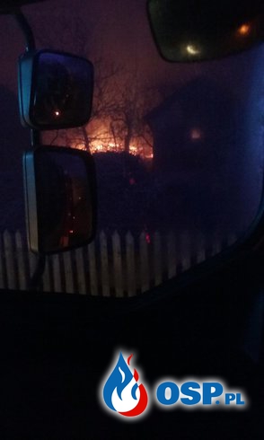 Pożar stodoły w Józefowie OSP Ochotnicza Straż Pożarna