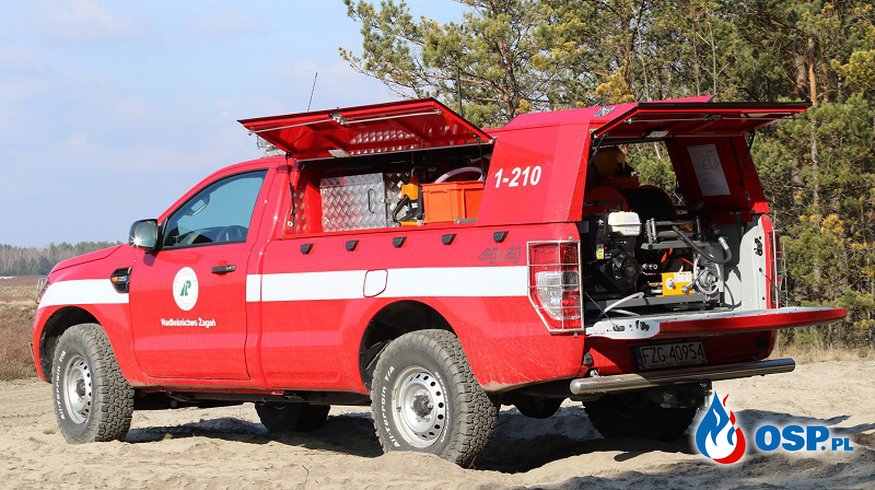 Nowe samochody dla leśników OSP Ochotnicza Straż Pożarna