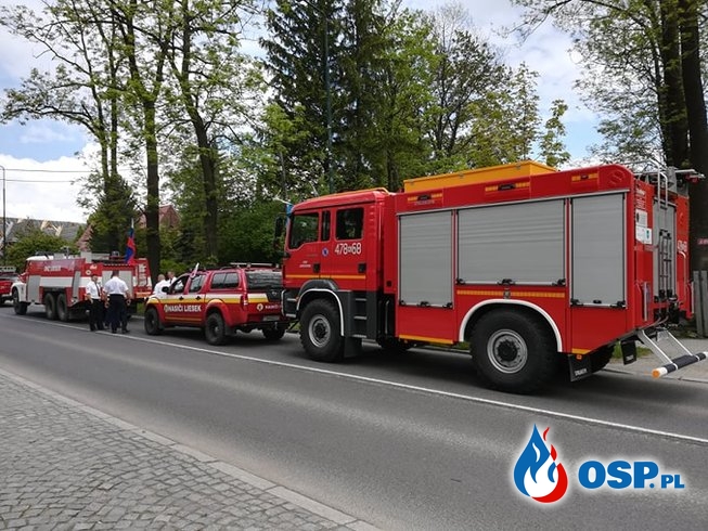 Pielgrzymka Szlakiem Papieskim przez Podhale OSP Ochotnicza Straż Pożarna