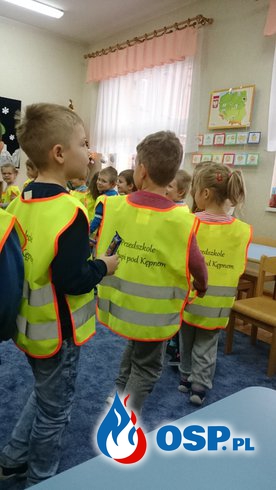 Strażacy OSP w Słupi pod Kępnem z wizytą u przedszkolaków OSP Ochotnicza Straż Pożarna