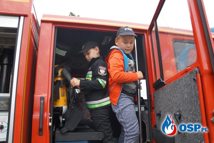 Spotkanie Dziecięcej Drużyny Pożarniczej. 15 września 2017r OSP Ochotnicza Straż Pożarna
