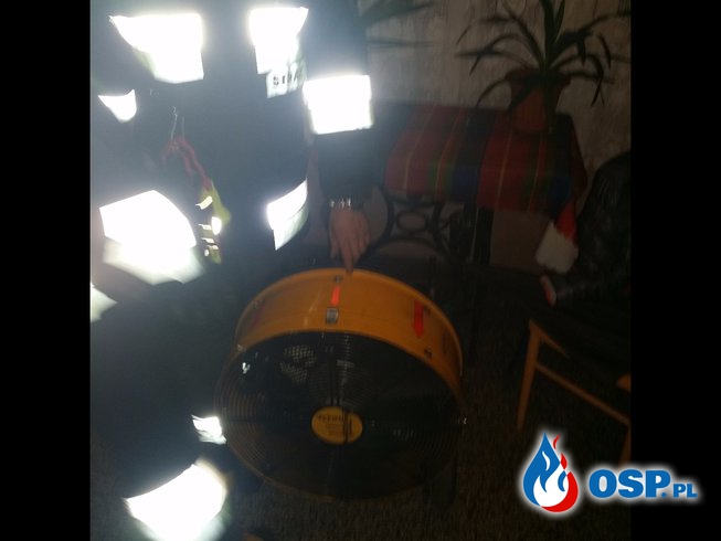 Pożar sadzy w kominie w budynku jednorodzinnym w Białej OSP Ochotnicza Straż Pożarna