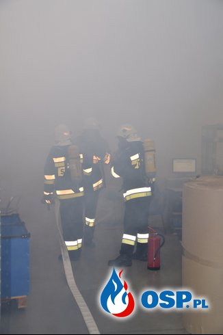 Ćwiczenia w Amice - Centrum Serwisowe. OSP Ochotnicza Straż Pożarna