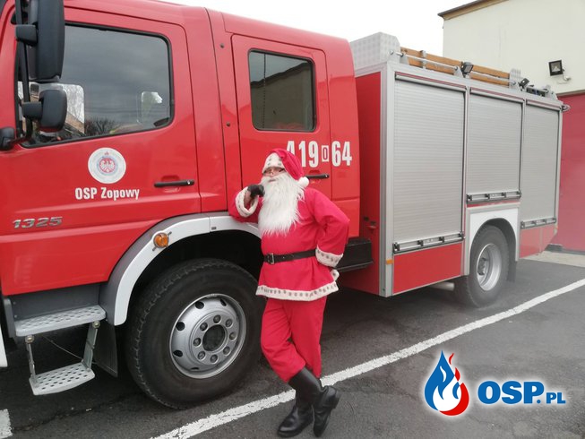 Pomoc Św. Mikołajowi... Nietypowa interwencja! OSP Ochotnicza Straż Pożarna
