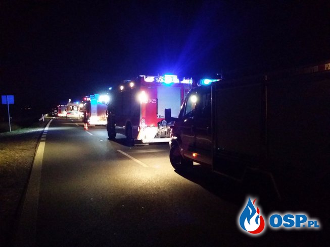 Kolejny wypadek na trasie Biała – Krobusz DW 414 OSP Ochotnicza Straż Pożarna