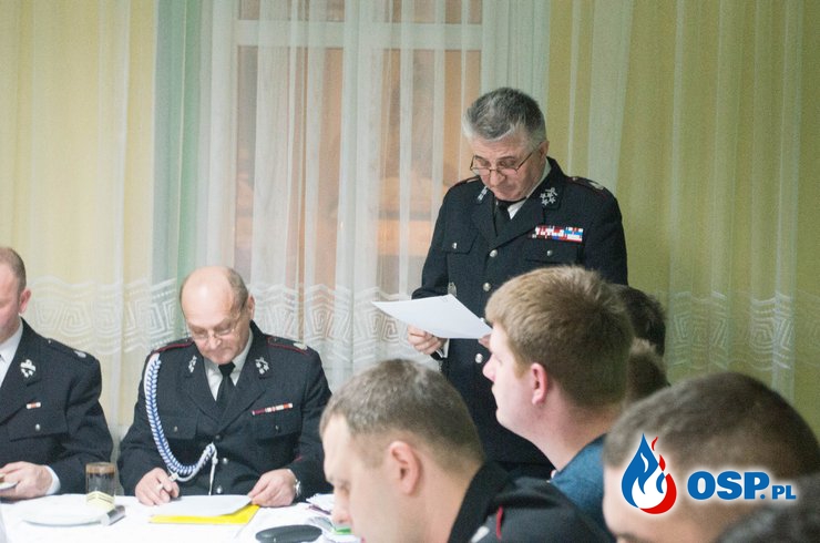 Walne Zebranie Sprawozdawczo-Wyborcze 2016 OSP Ochotnicza Straż Pożarna
