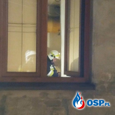 Zadymienie w pomieszczeniach mieszkalnych OSP Ochotnicza Straż Pożarna