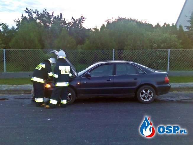 Plama oleju - Bielsko OSP Ochotnicza Straż Pożarna