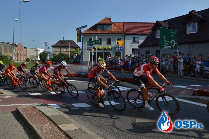 Tour de Pologne w Żorach OSP Ochotnicza Straż Pożarna