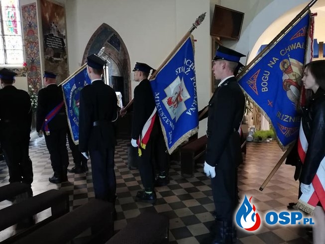 3 maja 2019 - Msza św. za Ojczyznę oraz w intencji strażaków OSP Ochotnicza Straż Pożarna
