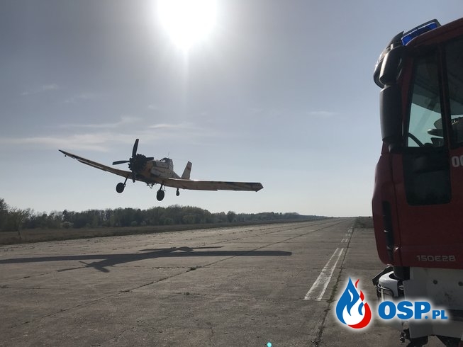 56/2019 Tankowanie samolotów OSP Ochotnicza Straż Pożarna