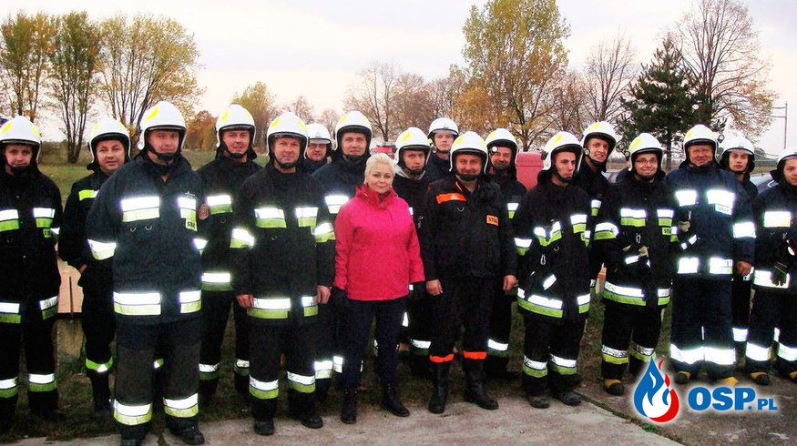 Manewry Ochotniczej Straży Pożarnej w Gminie Olszanka 23 października 2015 OSP Ochotnicza Straż Pożarna