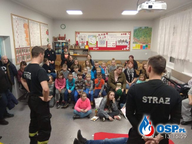 WOŚP 2019 "Pomaganie jest dziecinnie proste" OSP Ochotnicza Straż Pożarna